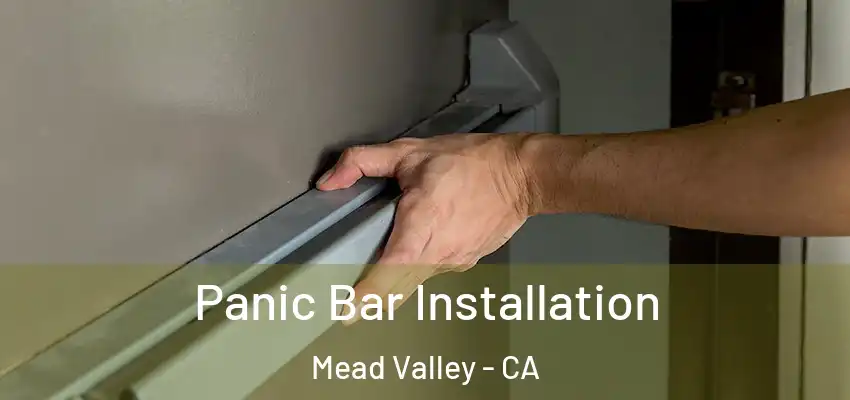  Panic Bar Installation Mead Valley - CA